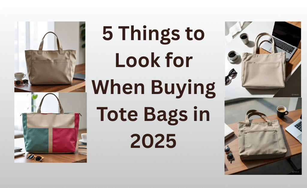 "Best tote bags for women in 2025 – stylish, durable, and practical everyday bags"
