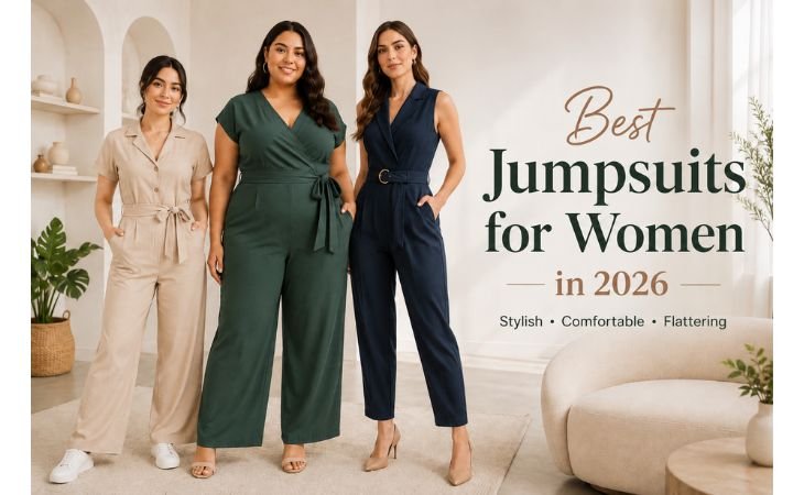 The Best jumpsuits for women in 2026 featuring stylish casual, office, and elegant jumpsuit fashion styles for different body types