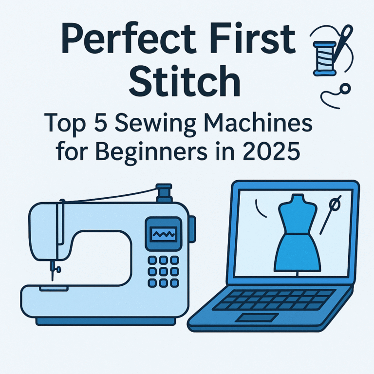 Top 5 Sewing Machines for Beginners in 2025 – Smart Picks for Easy Stitching