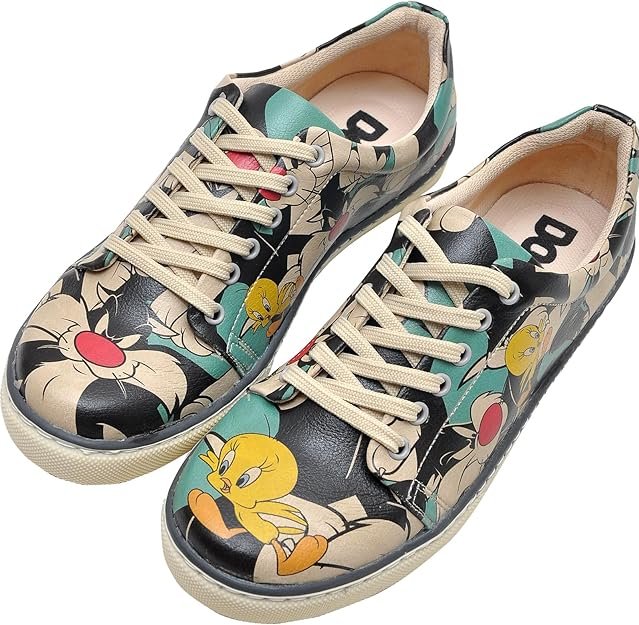 Robin’s Recommended Outfit Combo – Floral sneakers for casual style