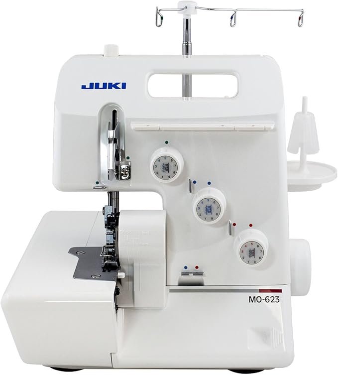 juki mo-623 1 needle 3 thread overlock serger for dressmaking