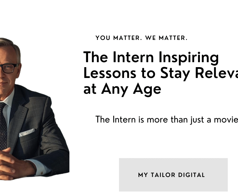 The Intern – Inspirational scene showing how age is never a barrier to success, perfect for blog about staying relevant at any age.