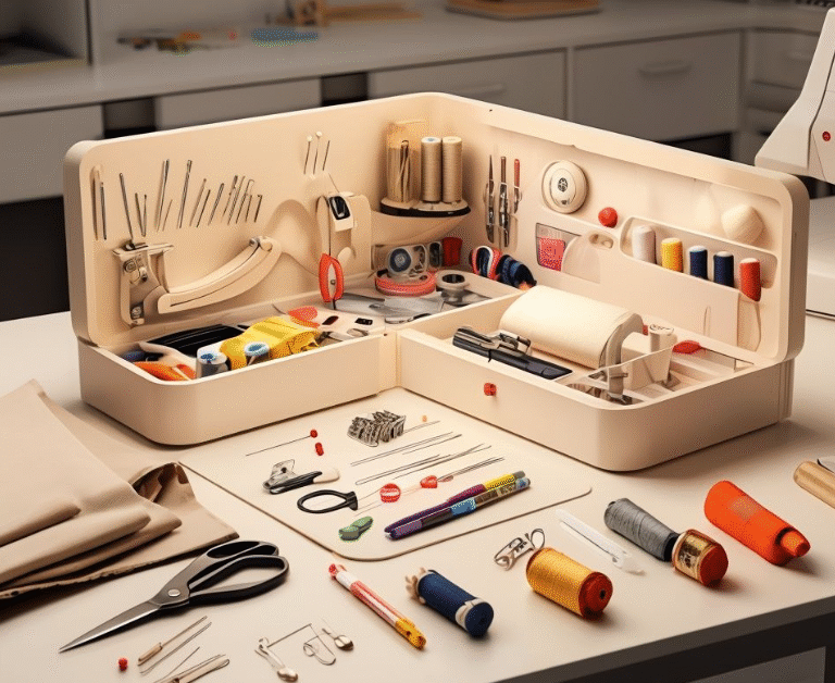 Best Sewing organizer boxes 2025 neatly arranged with sewing tools for 2025 workspace