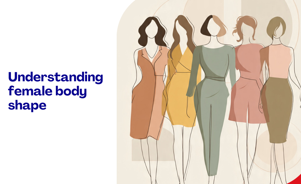 Understanding female body shapes helps guide for better clothing fit