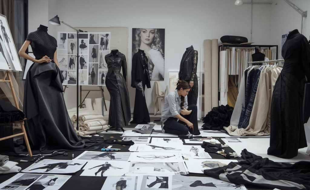 Fashion trends shaped by designers focusing on visual impact, sharp silhouettes, and runway appearance
