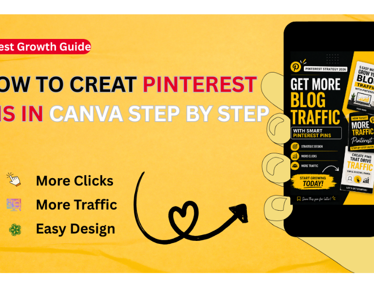 how to create pinterest pins in canva step by step tutorial for beginners