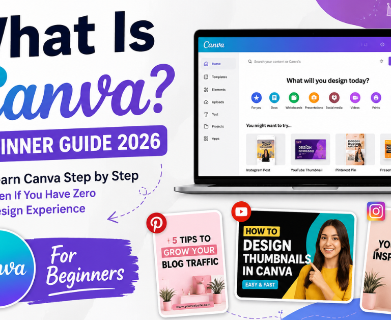 What Is Canva beginner guide for learning digital skills