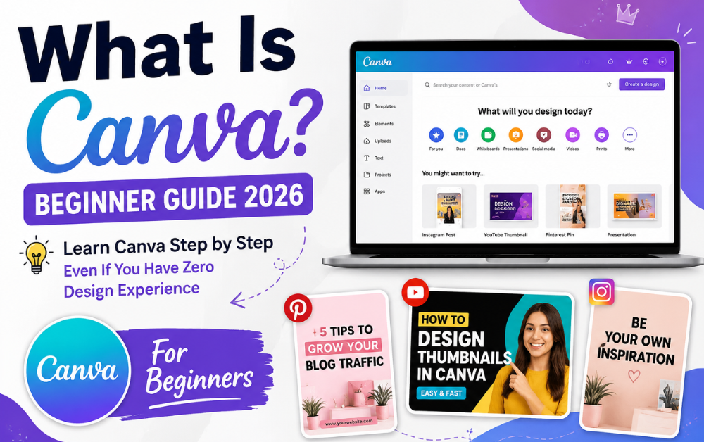 What Is Canva beginner guide for learning digital skills