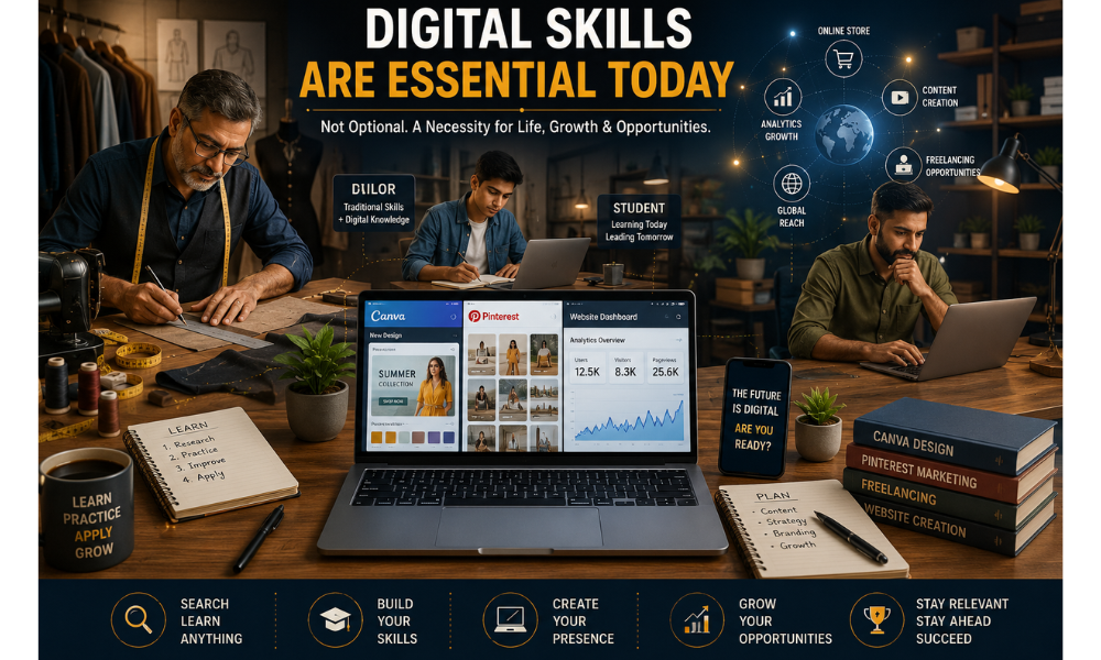 Applied Digital Skills are essential today for students freelancers business owners and online growth
